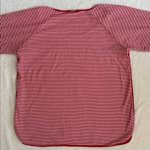 LAKE | Pima Cotton Stripe Pajama Set Red/White (L) - Picture 5 of 15